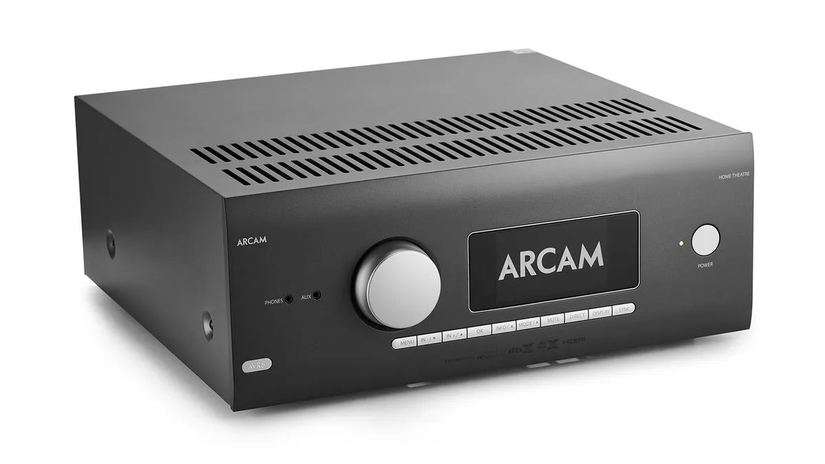  Rescue your movies from flat, tinny sound – this Arcam AVR delivers a high-end, immersive audio experience that puts cheap soundbars to shame 