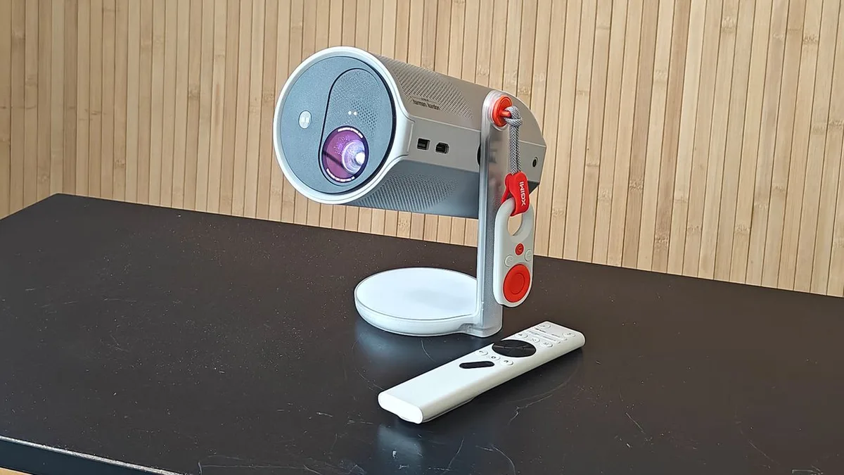  This £130-off portable projector deal is perfect for heatwave night screenings 