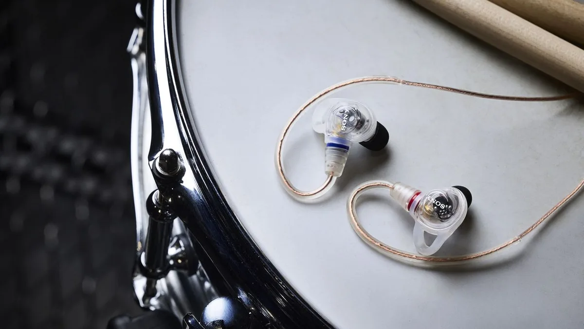  Sony's latest wired earbuds are billed as the perfect partners for artists and performers 